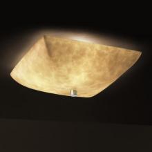 Justice Design Group CLD-9671-35-CROM-LED-3000 - 18" Semi-Flush Bowl w/ Fluorescent Lamping