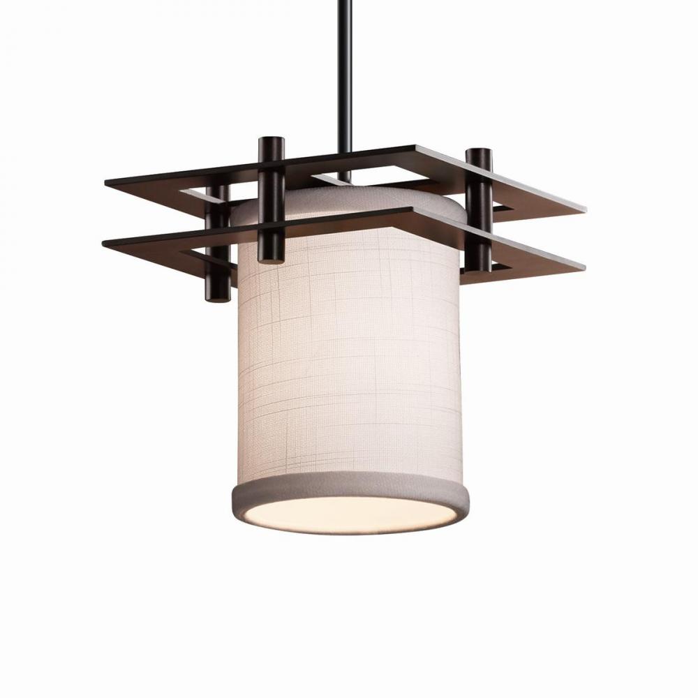 Metropolis 1-Light Small LED Pendant (2 Flat Bars)